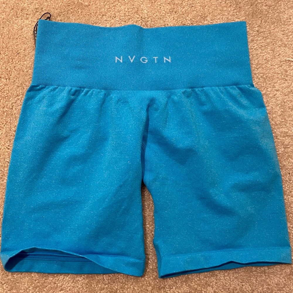 NWT NVGTN Pro Shorts - Caribbean